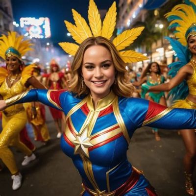  Brazilian Groove: Uma Thurman Carnaval Extravaganza Shakes Rio!